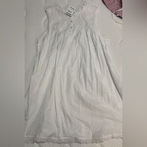 White Eyelet Dress